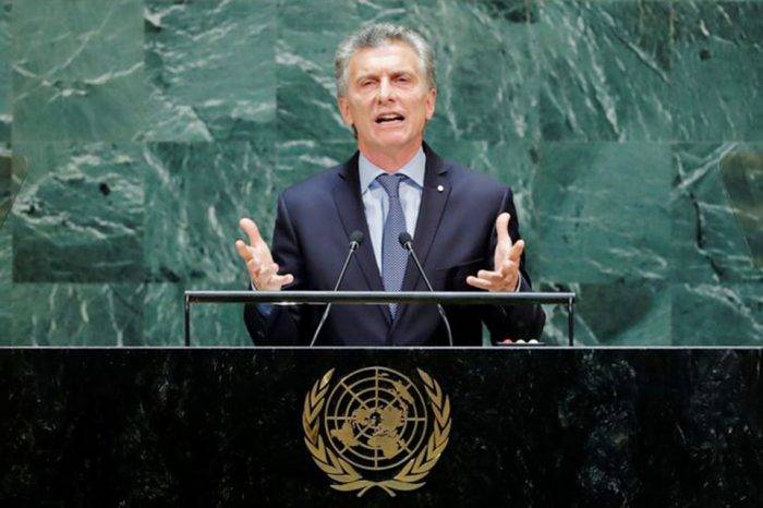 "La dictadura de Maduro sumió a Venezuela en una crisis humanitaria", afirma Macri. El presidente de Argentina dijo en la ONU que el gobernante venezolano ha provocado un éxodo masivo de millones de ciudadanos que afecta gravemente la estabilidad de la región