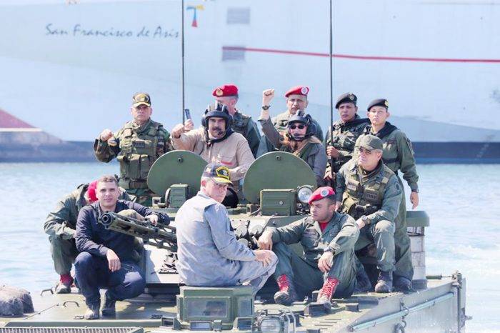 Ejercicios militares fronterizos "soberanía y paz"