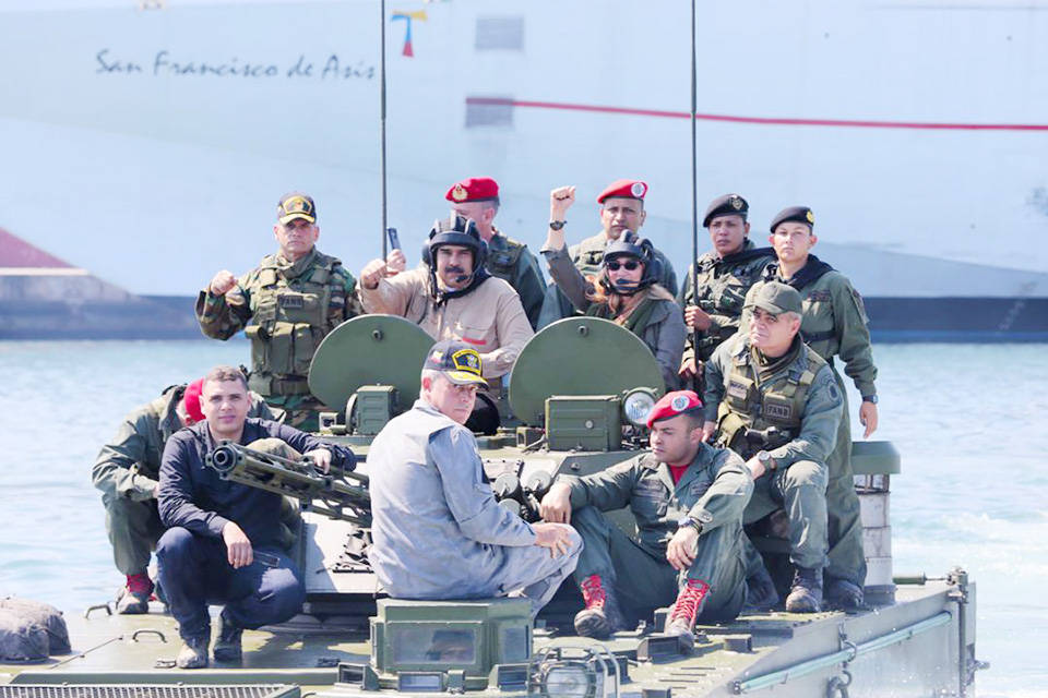 Ejercicios militares fronterizos "soberanía y paz"