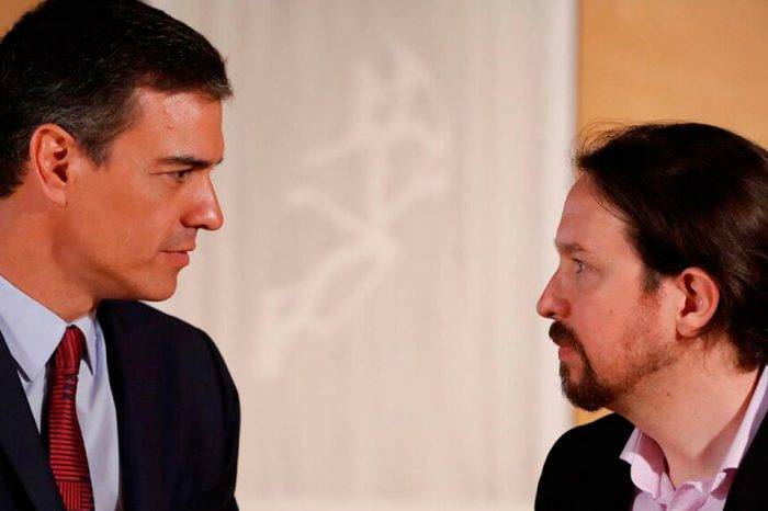 Pedro Sánchez y Pablo Iglesias