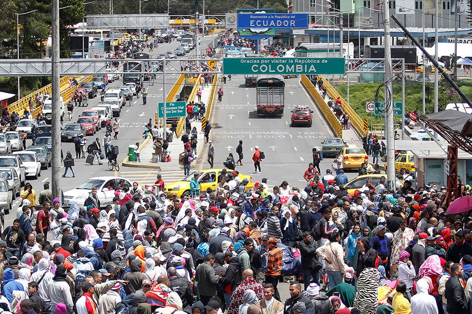 Venezolanos Ecuador