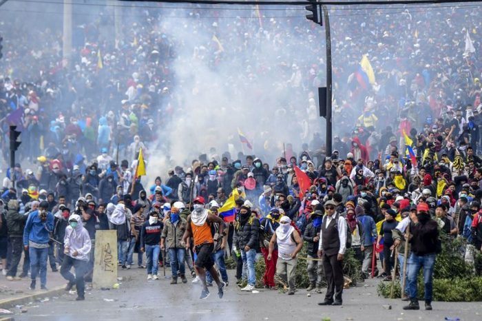 Crisis en Ecuador | Hay venezolanos entre los 717 extranjeros detenidos. El vicepresidente Otto Sonnenholzner no especificó la cifra exacta