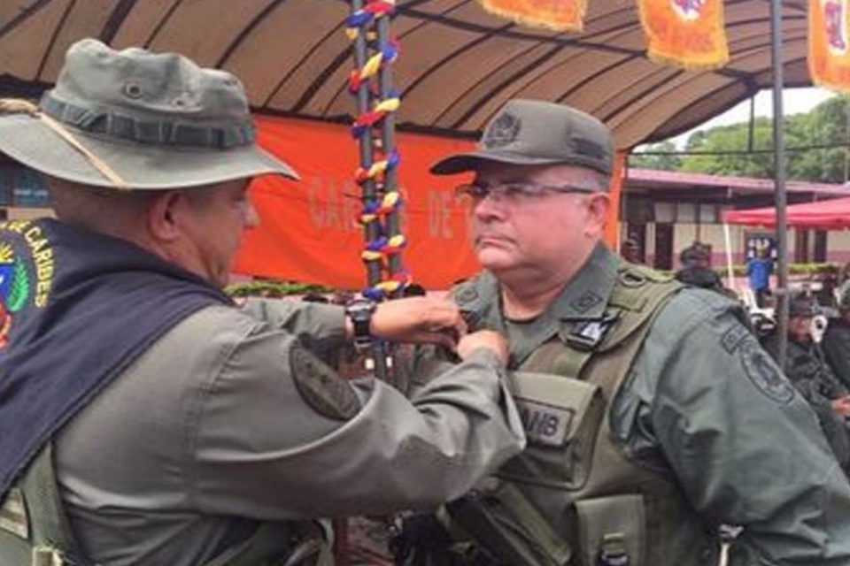 Aquiles Leopoldo Lapadula Sira, hoy imputado por cooperar con la "narcomafia", fue ascendido a General de Brigada el pasado 19 de julio por Nicolás Maduro 