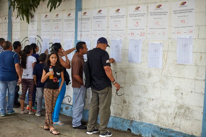 Elecciones parlamentarias CNE centros