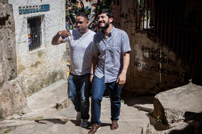 Esteban Farías y Roberto Patiño
