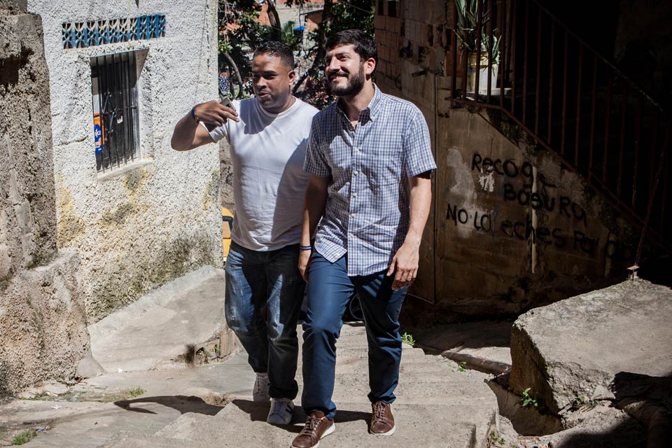 Esteban Farías y Roberto Patiño