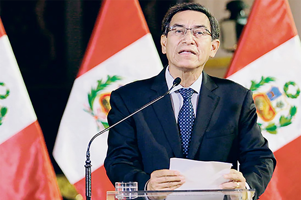 Vizcarra publica Decreto de Urgencia en Perú. Se autoriza a los organismos electorales a emitir los reglamentos y normas necesarias para los comicios