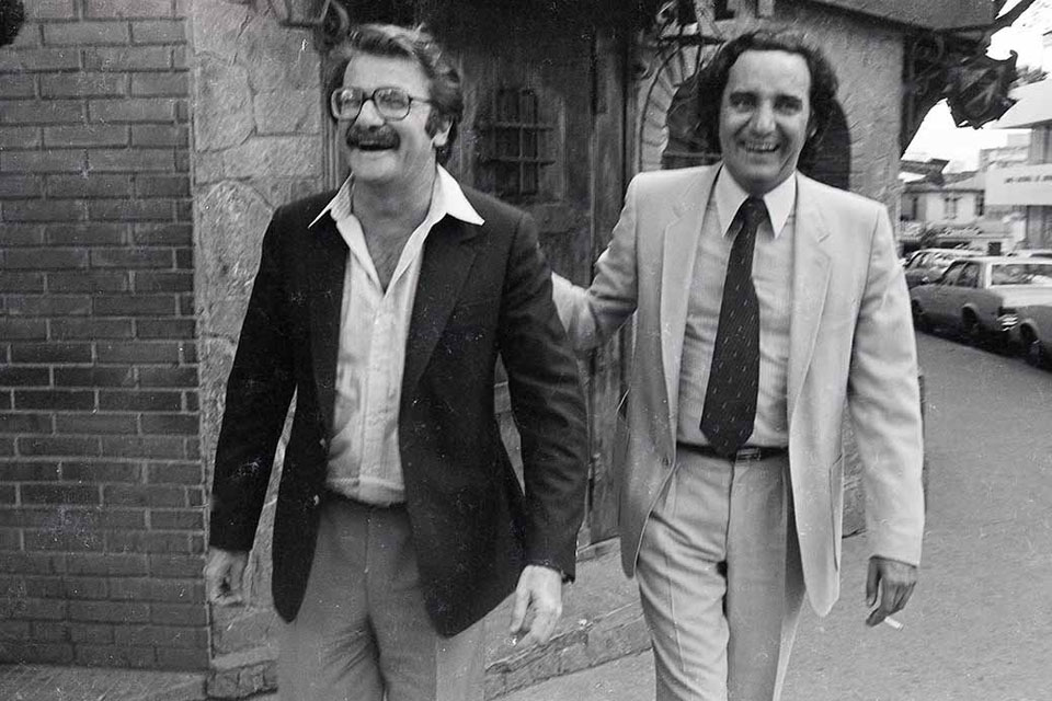 Teodoro Petkoff y Américo Martín