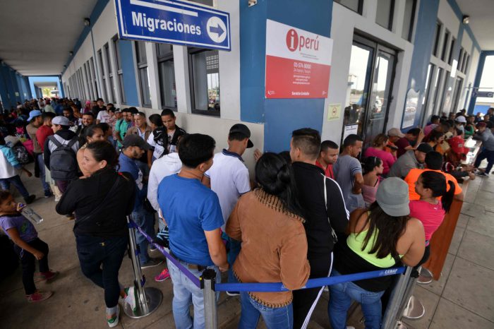 Venezolanos en Perú