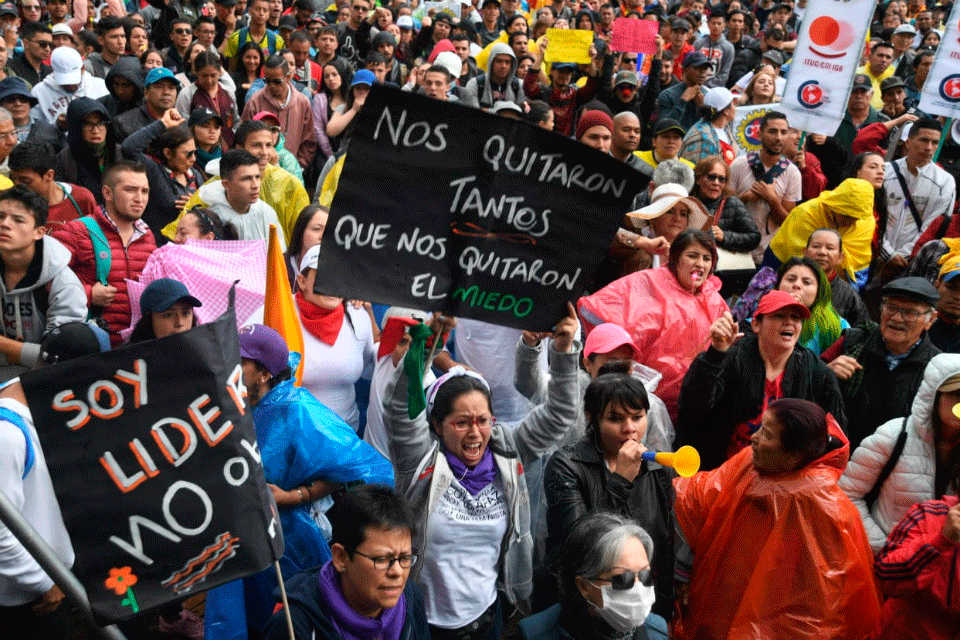 Paro en Colombia