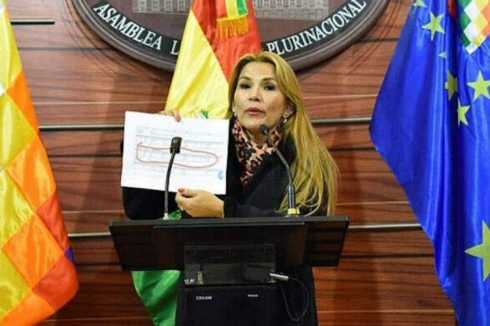 Recomiendan abrir juicio a presidenta interina de Bolivia Jeanine Áñez