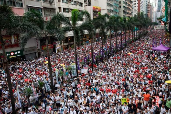 Protestas en Hong Kong