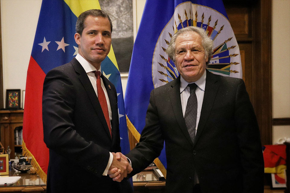 Luis Almagro reconoce a Juan Guaidó