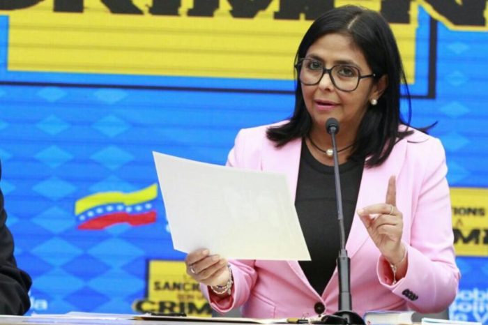 Delcy Rodríguez sobre covid-19