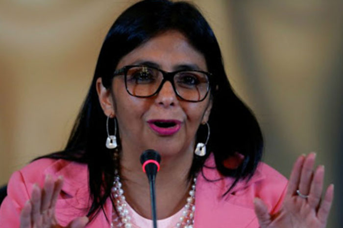 Delcy Rodríguez sobre contagios de covid-19