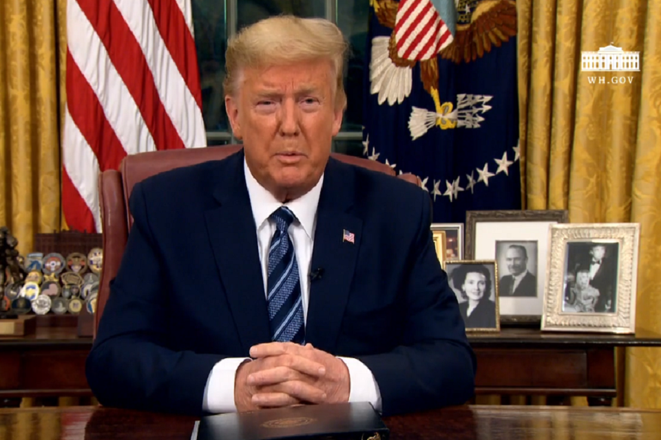 Coronavirus Donald Trump EEUU