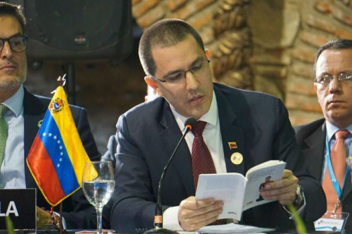 Jorge Arreaza covid-19 EEUU parlamentarias condolencias