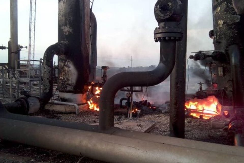 Explosión Pdvsa gas