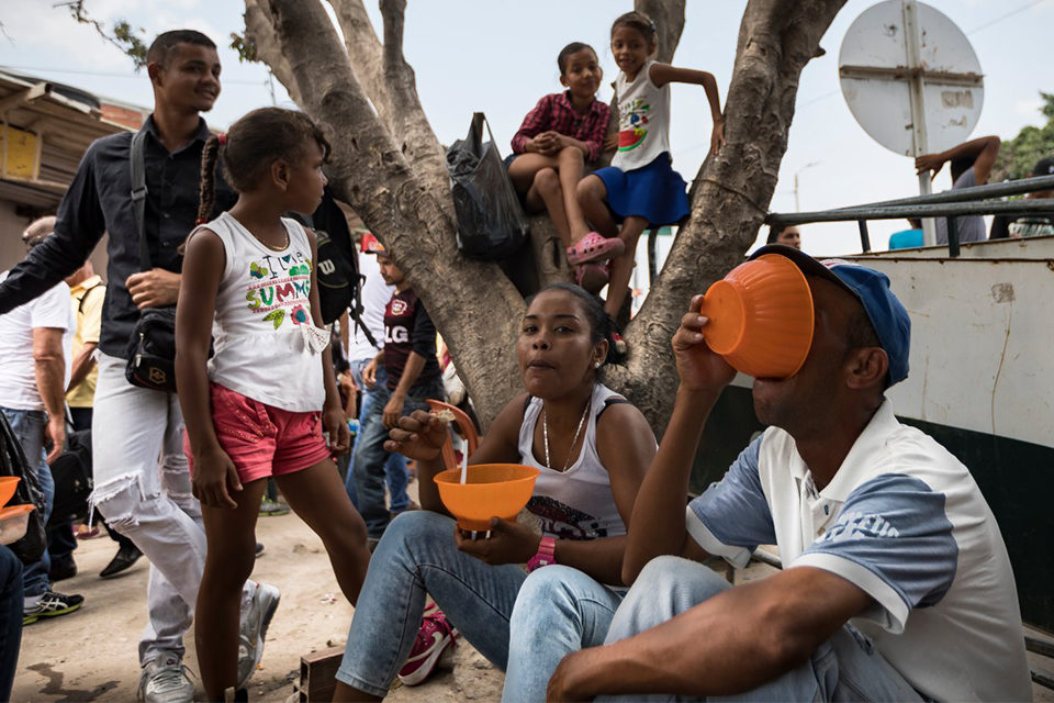 Venezolanos en Colombia