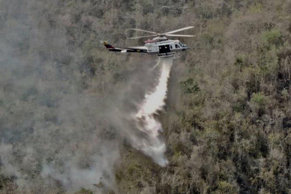 Incendio forestal GN Inparques
