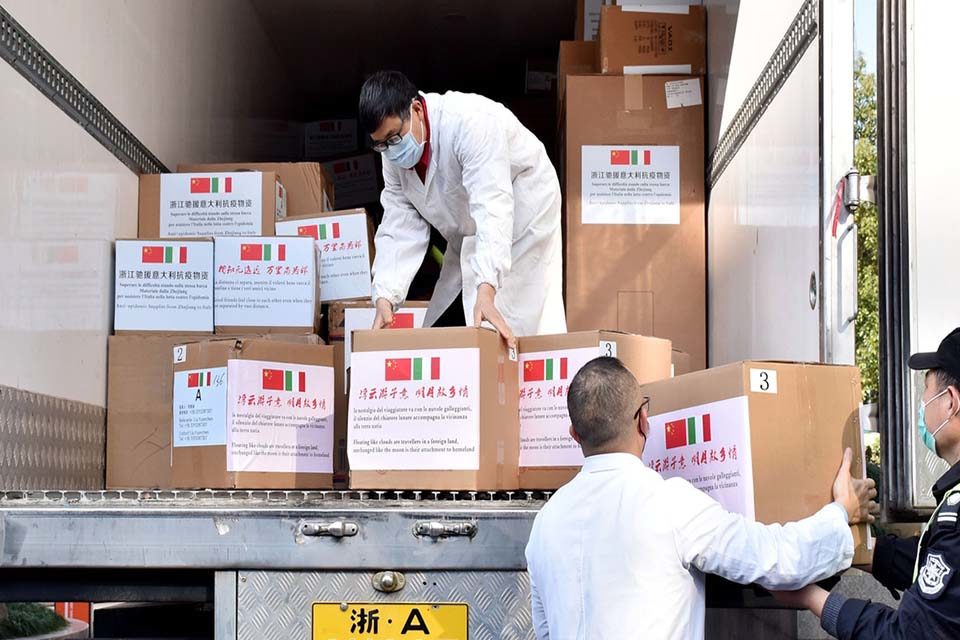 insumos médicos chinos