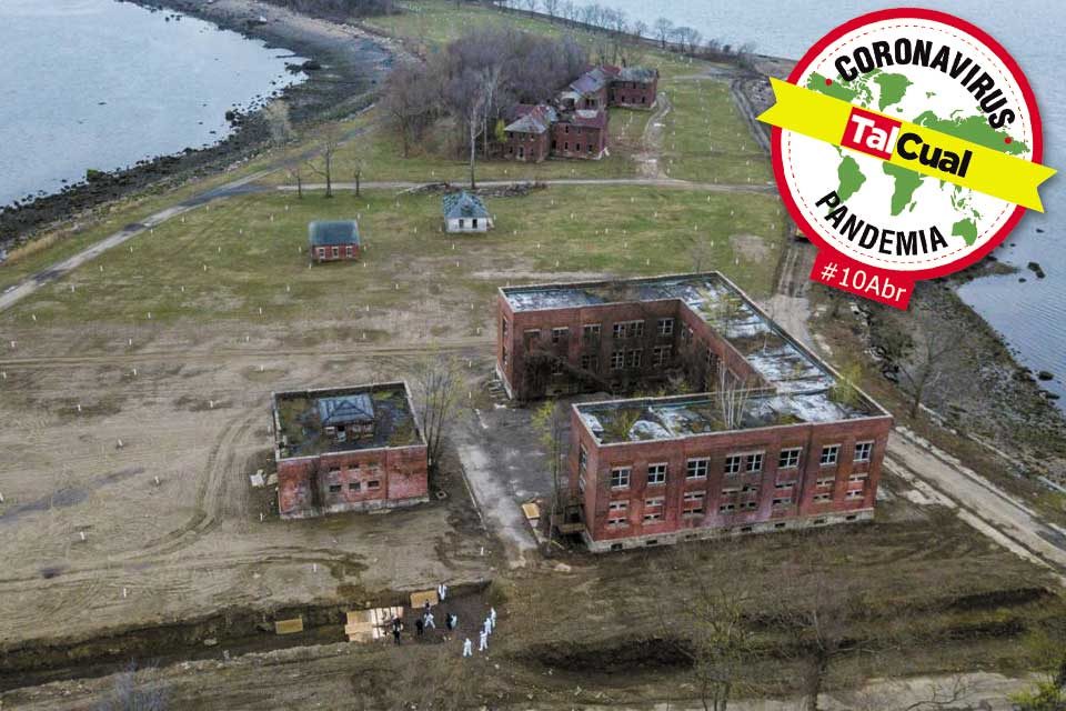 Fosa Común en Nueva York por Covid-19