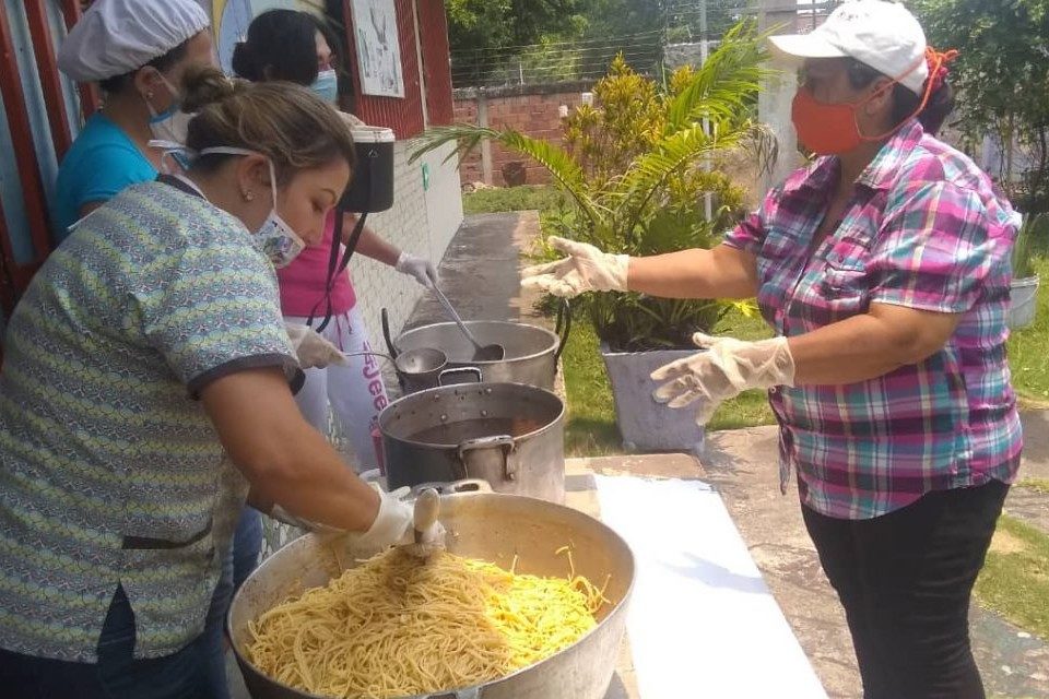 Táchira Puente Real comida comedor