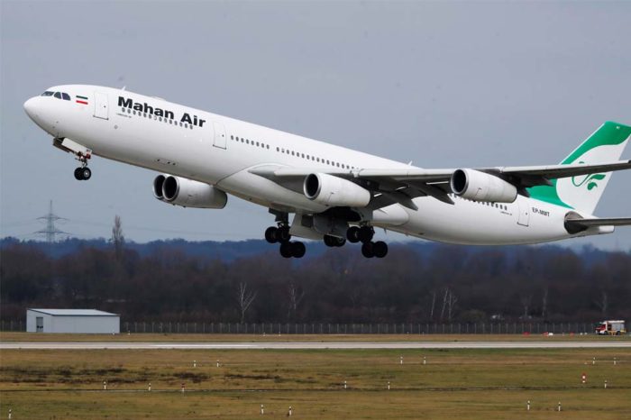 Vuelo iraní de Mahan Aír