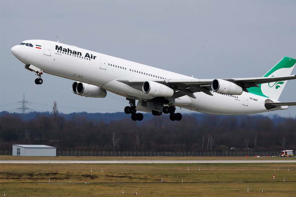 Vuelo iraní de Mahan Aír