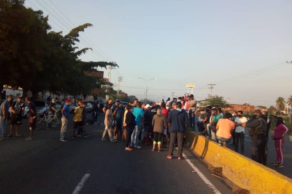 protestas Aviadores Aragua 24.04.2020