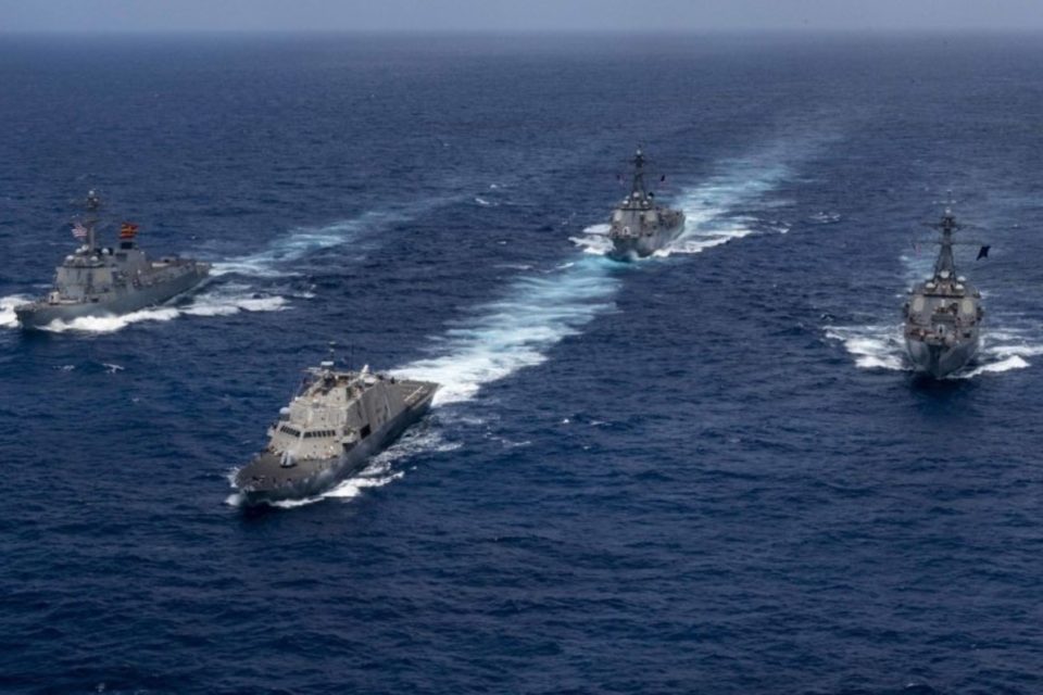 Barcos EEUU Caribe