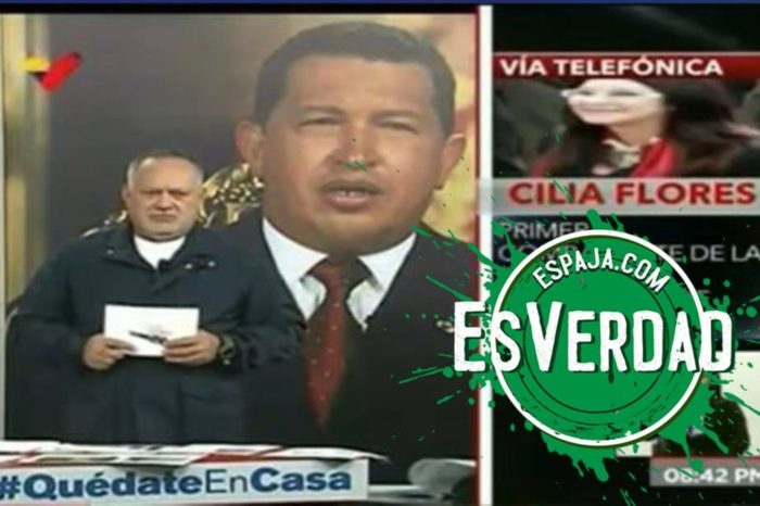 Cilia Flores Espaja cuarentena