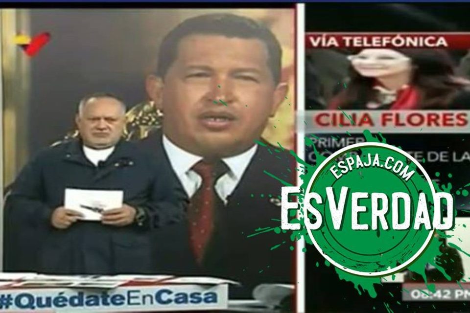 Cilia Flores Espaja cuarentena