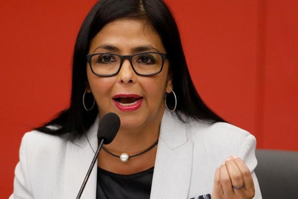 Delcy Rodríguez vacunación