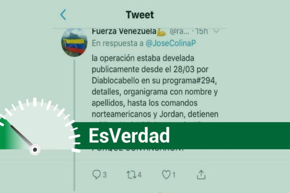 Diosdado Operación Gedeón