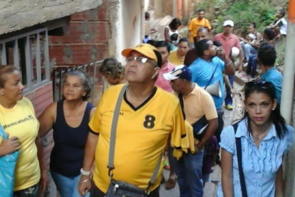Exconcejal petare. junior pantoja