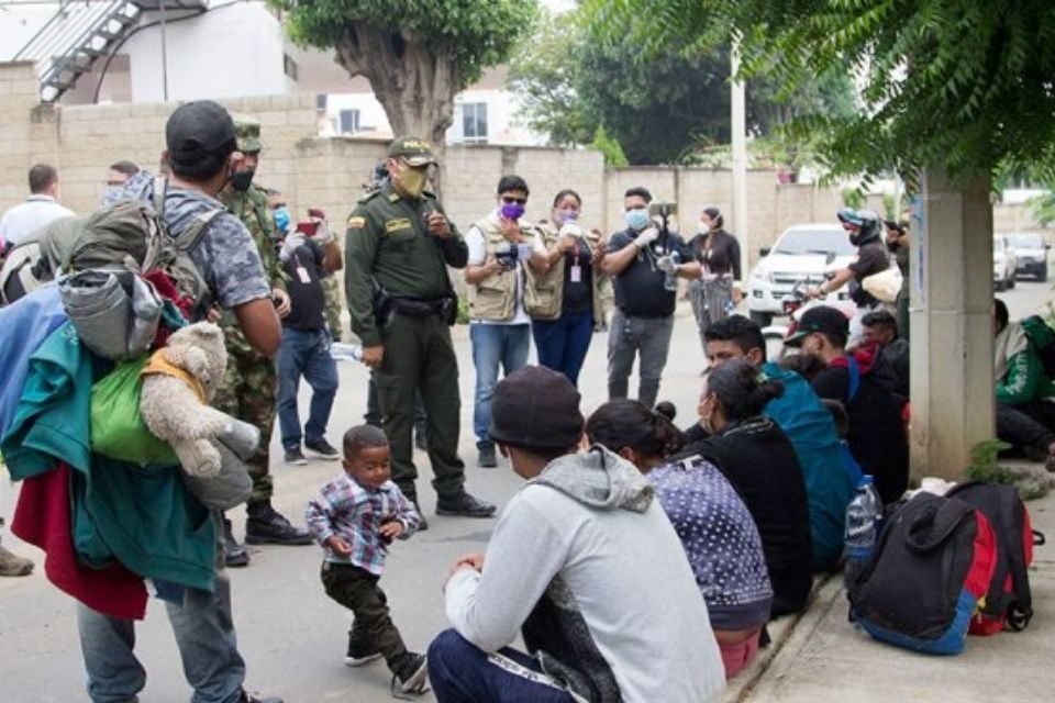 migrantes venezolanos