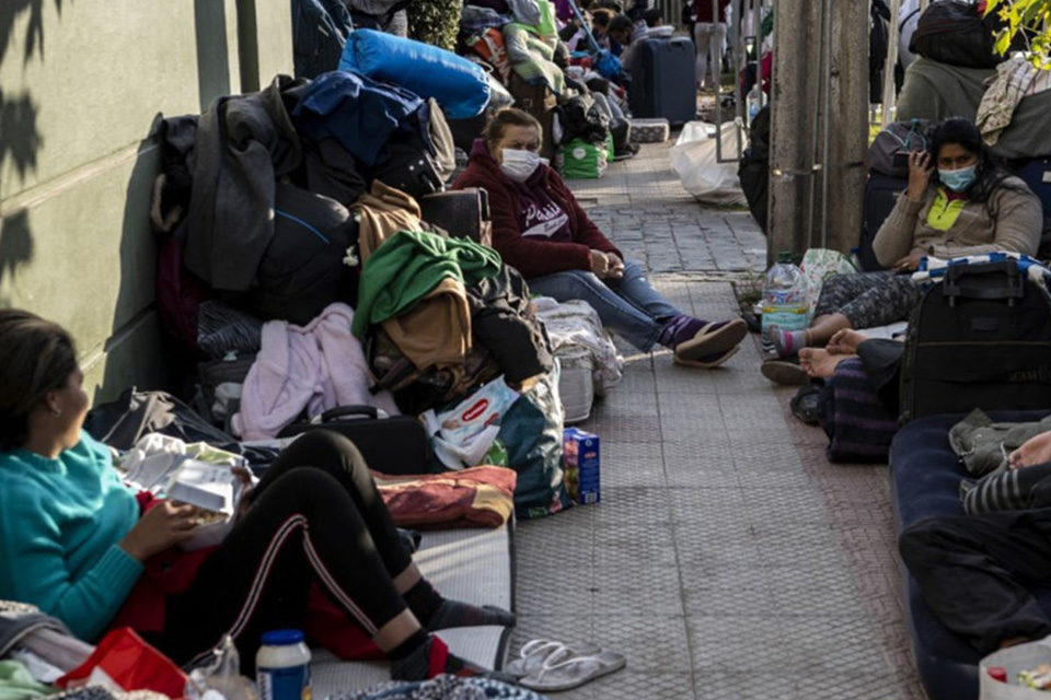 Hogares venezolanos en Colombia