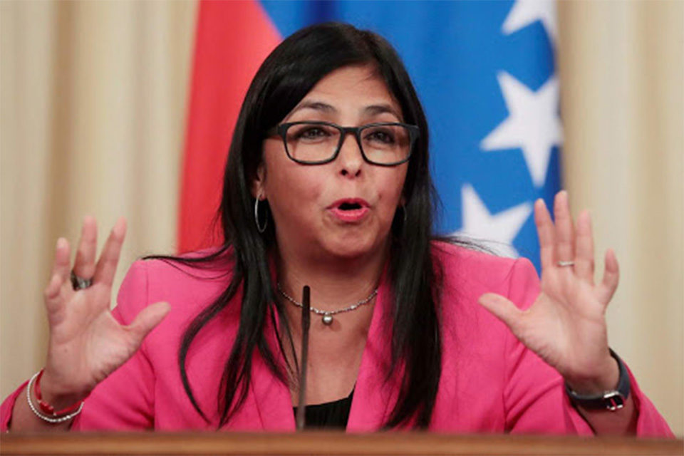 Delcy Rodríguez sobre aumento salarial