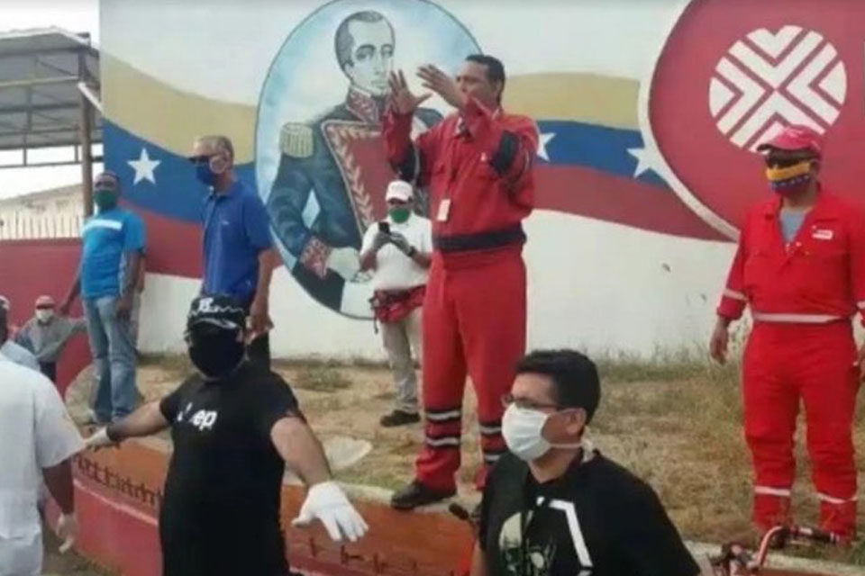 Trabajadores petroleros