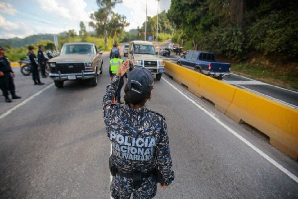 Semana santa - grabar - alcabalas - puntos de control