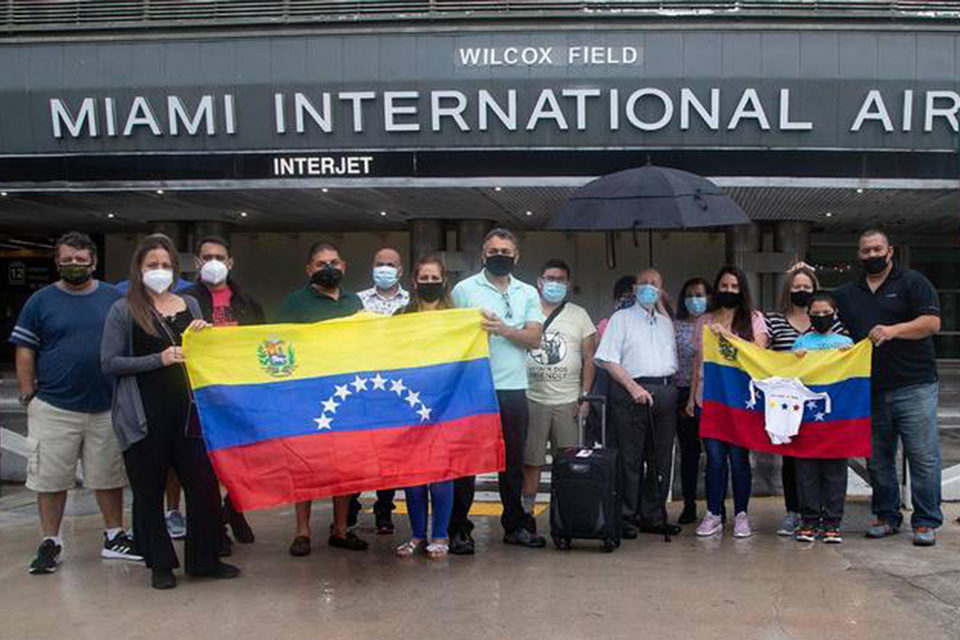 Venezolanos en Miami