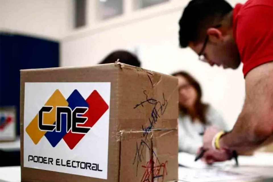 CNE cronograma electoral