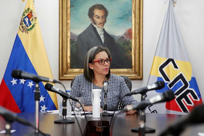 Indira Alfonzo CNE elecciones campaña electoral