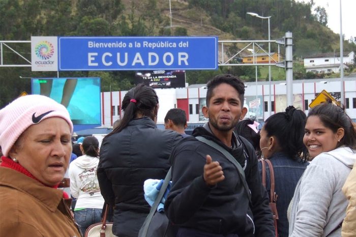 Venezolanos en Ecuador