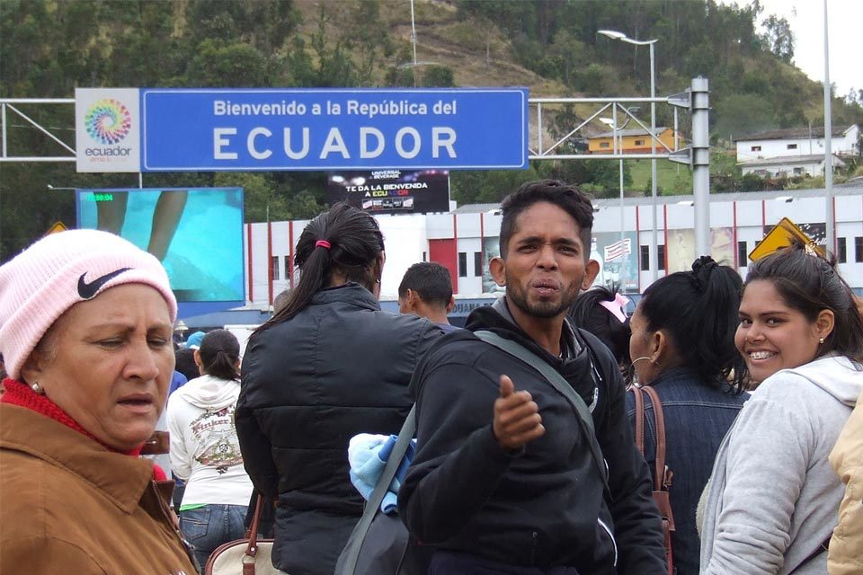 Venezolanos en Ecuador