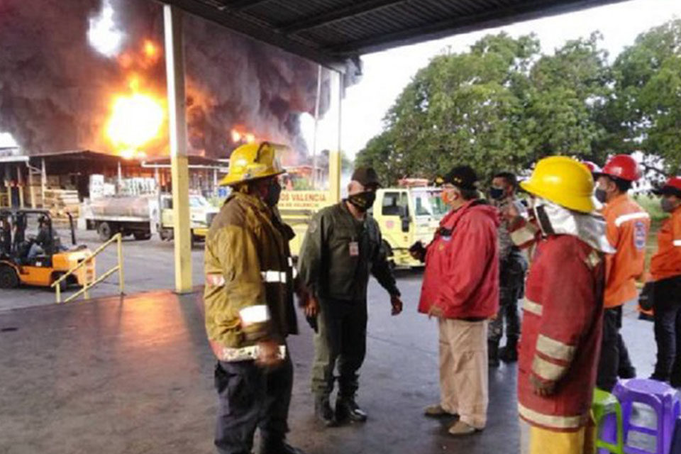 Incendio en Goodyear