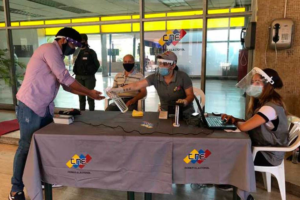 Protocolo de bioseguridad elecciones CNE cronograma electoral OEV - registro electoral