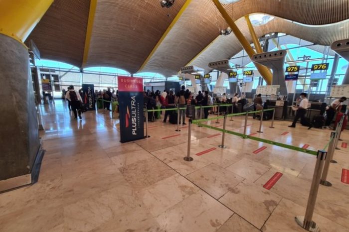 Barajas España venezolanos varados
