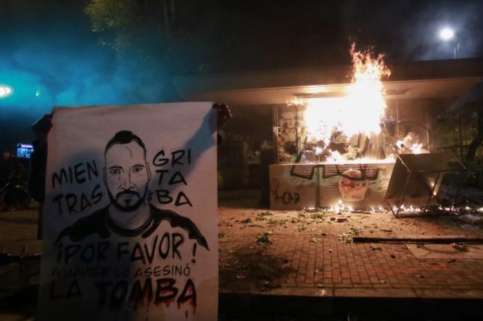 Bogotá protestas 09.09.2020